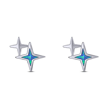 north star earrings
